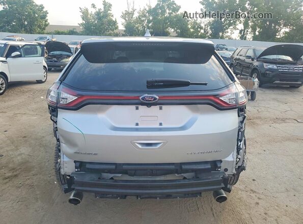 2FMPK3K86JBB52020 2018 FORD EDGE Silver Vista trasera