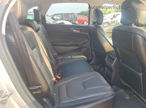 2FMPK3K86JBB52020 2018 FORD EDGE Silver Vista de los asientos traseros