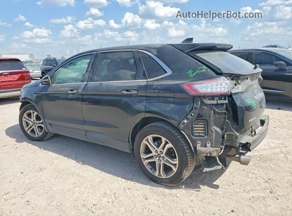 2FMPK3K87JBB88136 2018 FORD EDGE Черный Задняя левая четверть