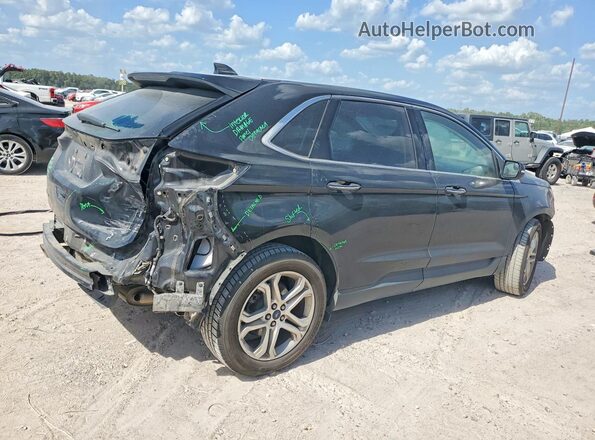 2FMPK3K87JBB88136 2018 FORD EDGE Черный Задняя правая четверть