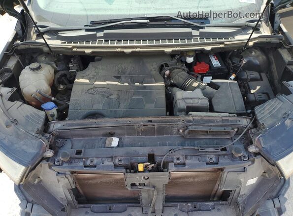 2FMPK3K87JBB88136 2018 FORD EDGE Черный Вид подкапотного пространства