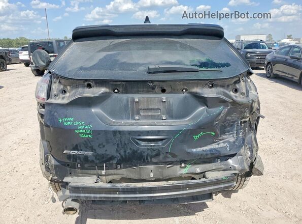 2FMPK3K87JBB88136 2018 FORD EDGE Черный Вид сзади