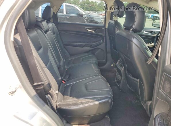 2FMPK3K90GBB05552 2016 FORD EDGE Silver Widok tylnych siedzeń