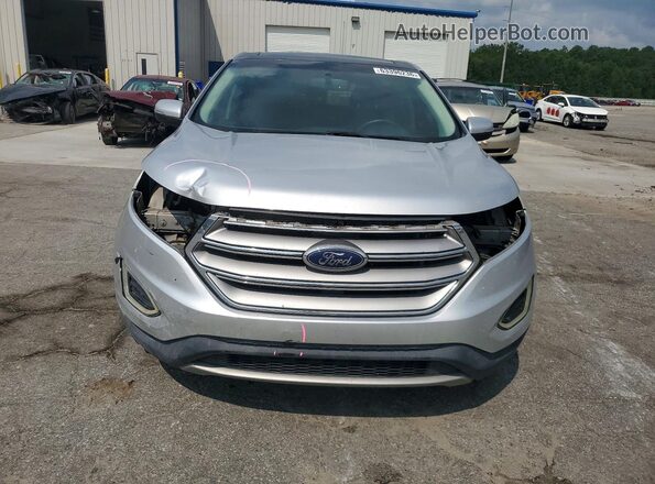 2FMPK3K90GBB05552 2016 FORD EDGE Silver Widok z przodu