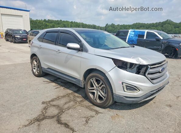 2FMPK3K90GBB05552 2016 FORD EDGE Silver Przód prawy