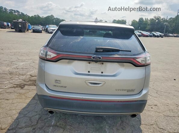 2FMPK3K90GBB05552 2016 FORD EDGE Silver Widok z tyłu