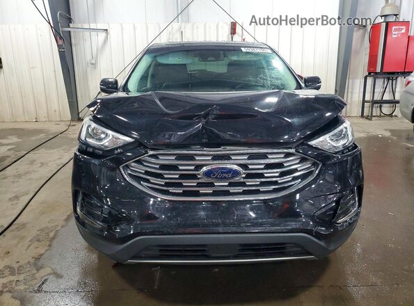 2FMPK3K90KBC74186 2019 FORD EDGE Black Front view