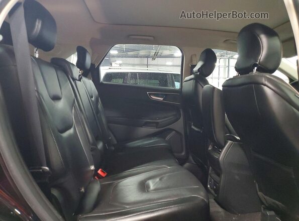 2FMPK3K90KBC74186 2019 FORD EDGE Black Rear interior view