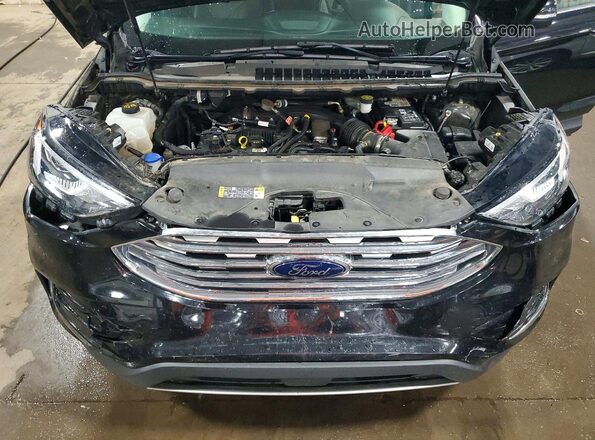 2FMPK3K90KBC74186 2019 FORD EDGE Black Engine compartment view