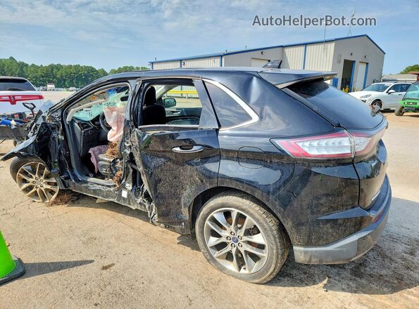 2FMPK3K91HBC07511 2017 FORD EDGE Черный Задняя левая четверть