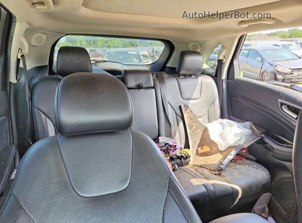 2FMPK3K91HBC07511 2017 FORD EDGE Черный Вид задних сидений