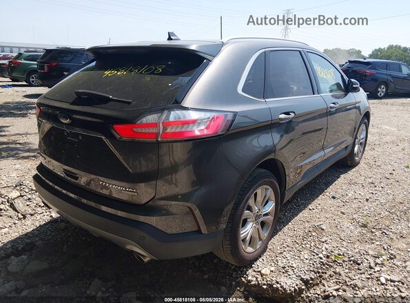 2FMPK3K91KBC22615 2019 FORD EDGE Gray Задня права чверть