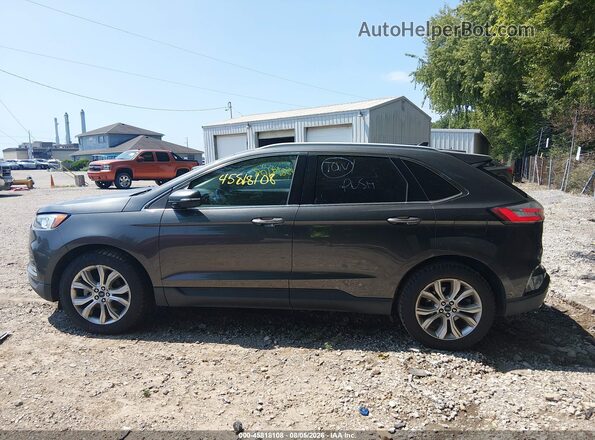 2FMPK3K91KBC22615 2019 FORD EDGE Gray Панорамний вид салону 360°
