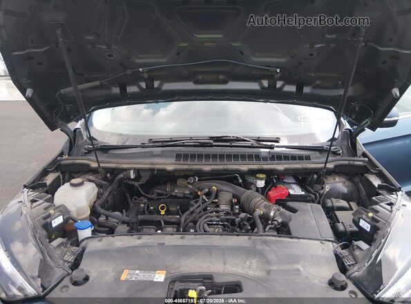 2FMPK3K91KBC44775 2019 FORD EDGE Blue Вид ззаду