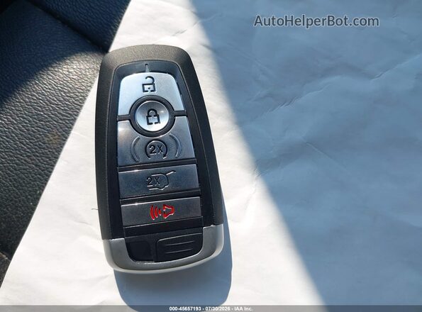 2FMPK3K91KBC44775 2019 FORD EDGE Blue Вид панелі приладів