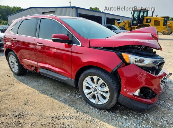 2FMPK3K91LBA06054 2020 FORD EDGE Red Передня права чверть