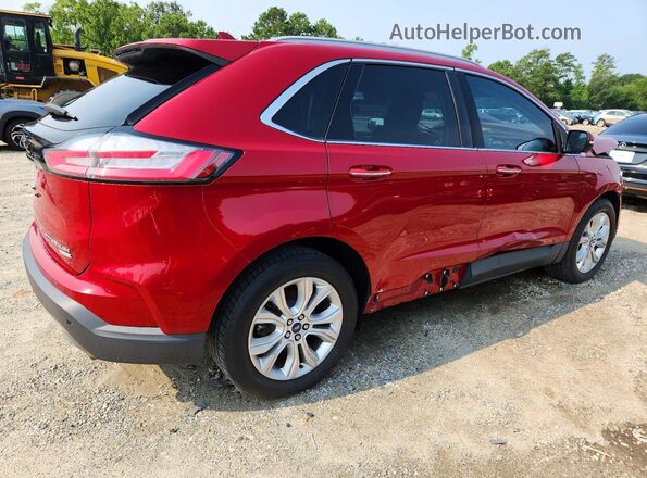 2FMPK3K91LBA06054 2020 FORD EDGE Red Задня права чверть