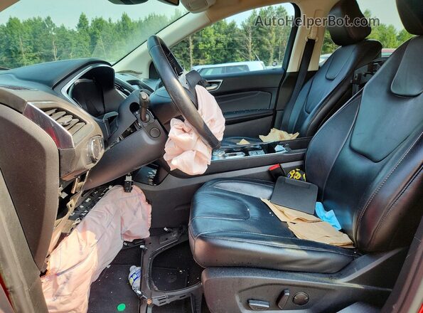 2FMPK3K91LBA06054 2020 FORD EDGE Red Вид салону спереду