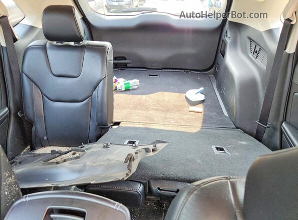 2FMPK3K91LBA06054 2020 FORD EDGE Red Вид задніх сидінь