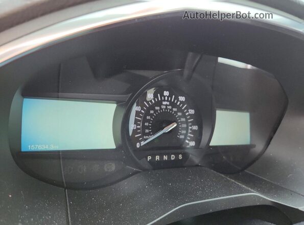 2FMPK3K91LBA06054 2020 FORD EDGE Red Вид щитка приладів