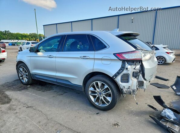 2FMPK3K92GBC56554 2016 FORD EDGE Gray Trasero izquierdo