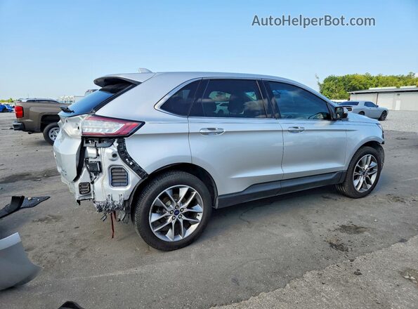 2FMPK3K92GBC56554 2016 FORD EDGE Gray Trasero derecho