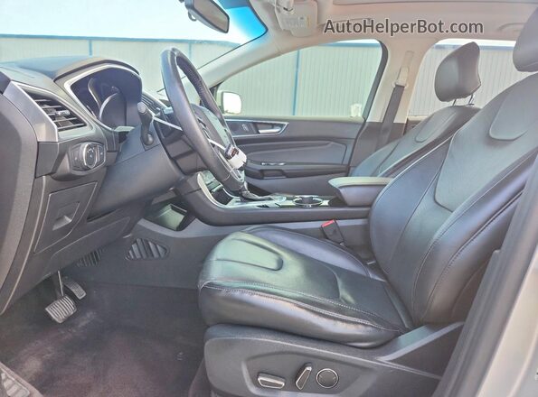 2FMPK3K92GBC56554 2016 FORD EDGE Gray Vista interior delantera
