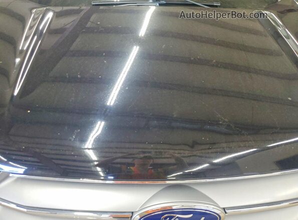 2FMPK3K92HBB75264 2017 FORD EDGE Black Widok naklejki z numerem VIN
