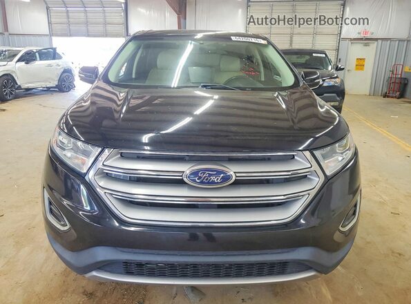 2FMPK3K92HBB75264 2017 FORD EDGE Black Widok z tyłu