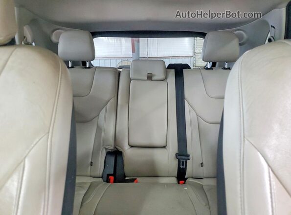 2FMPK3K92HBB75264 2017 FORD EDGE Black Widok wnętrza z tyłu