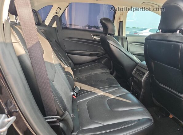 2FMPK3K92KBB42661 2019 FORD EDGE Черный Вид задних сидений
