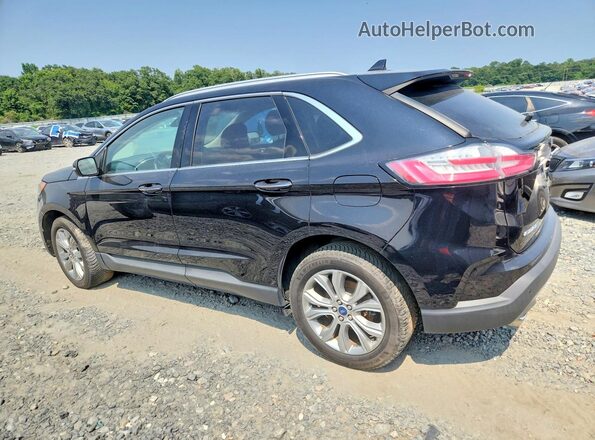 2FMPK3K92KBC02986 2019 FORD EDGE Black Задня ліва чверть