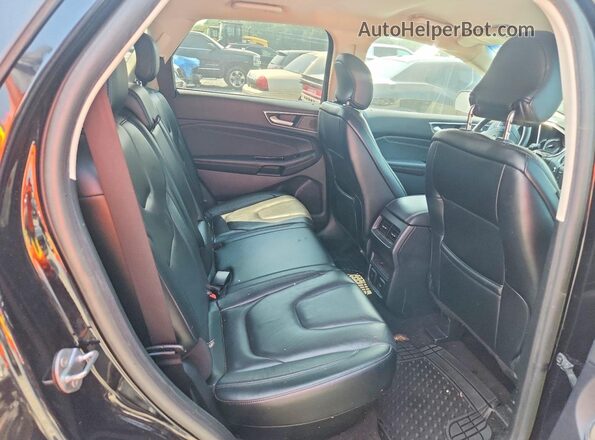 2FMPK3K92KBC02986 2019 FORD EDGE Black Вид задньої частини салону