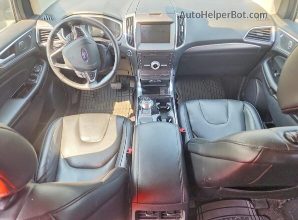 2FMPK3K92KBC02986 2019 FORD EDGE Black Вид панелі приладів