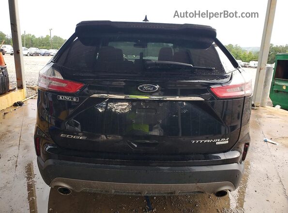 2FMPK3K92LBB35114 2020 FORD EDGE Black უკანა ხედი