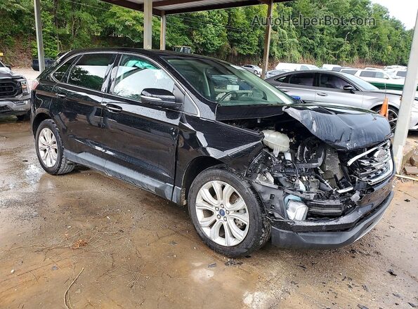 2FMPK3K92LBB35114 2020 FORD EDGE Black წინა მარჯვენა