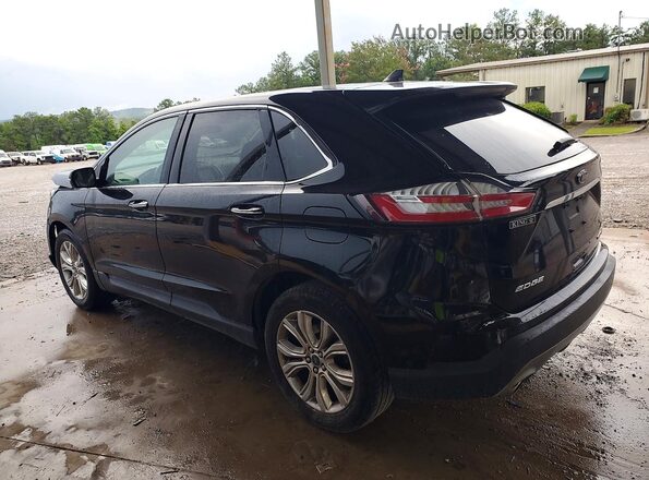 2FMPK3K92LBB35114 2020 FORD EDGE Black უკანა მარცხენა