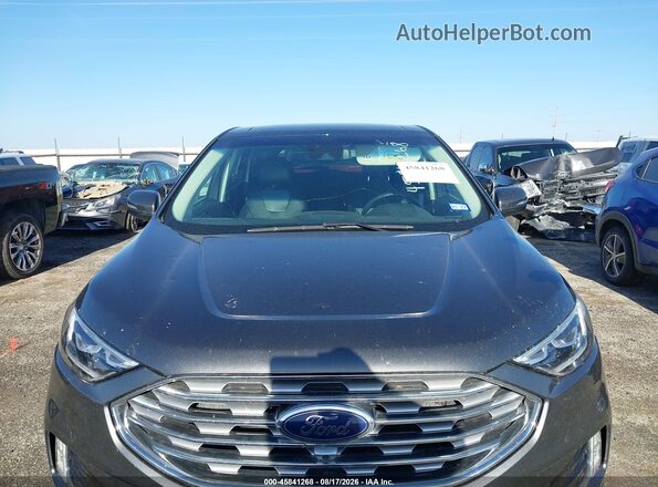 2FMPK3K93KBC20204 2019 FORD EDGE Gray Front view