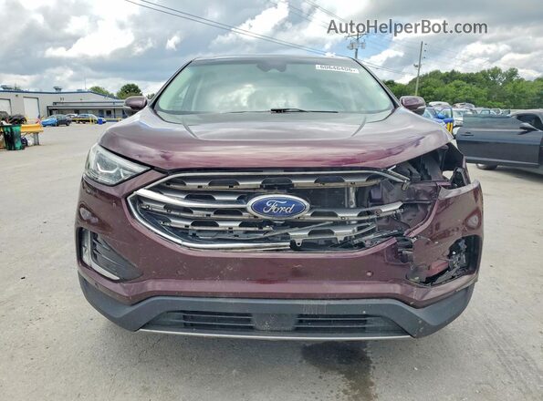 2FMPK3K93LBA95139 2020 FORD EDGE Burgundy Вид спереду