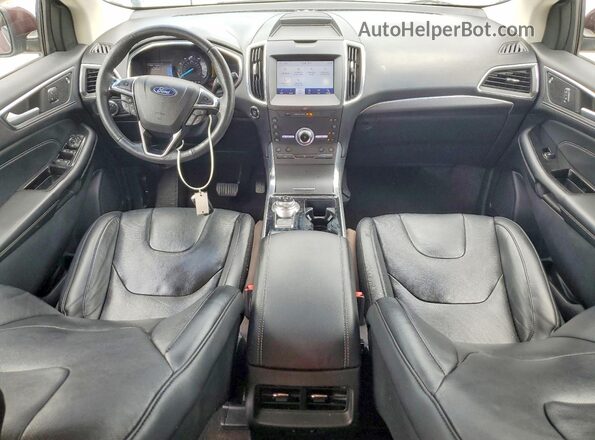 2FMPK3K93LBA95139 2020 FORD EDGE Burgundy Вид панелі приладів