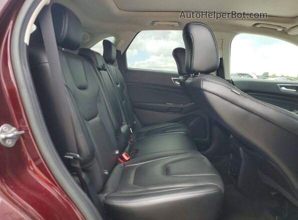 2FMPK3K93LBA95139 2020 FORD EDGE Burgundy Вид задньої частини салону