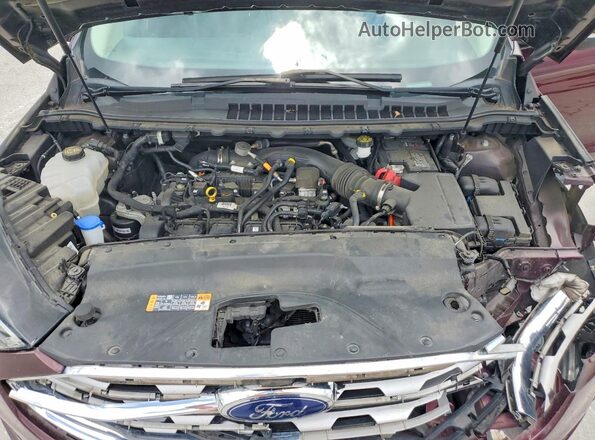 2FMPK3K93LBA95139 2020 FORD EDGE Burgundy Вид підкапотного простору