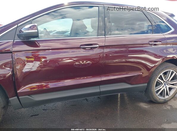 2FMPK3K93LBB43562 2020 FORD EDGE Maroon 