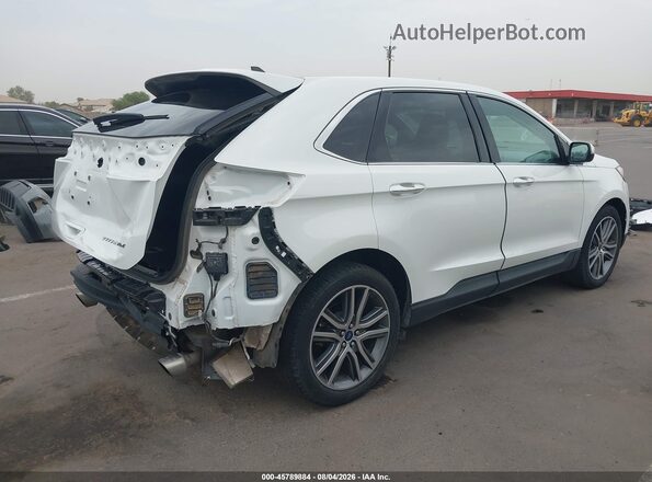 2FMPK3K93LBB55789 2020 FORD EDGE White Задня права чверть
