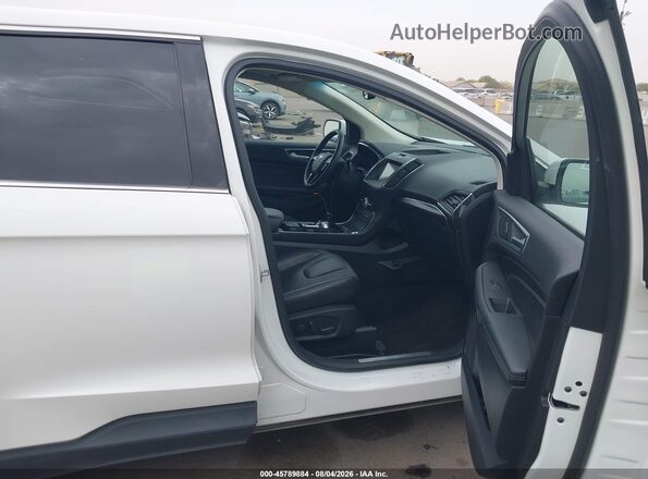 2FMPK3K93LBB55789 2020 FORD EDGE White Вид салону спереду