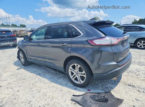 2FMPK3K94HBB53105 2017 FORD EDGE Gray Tył lewy