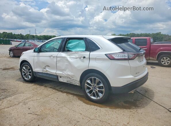 2FMPK3K94HBC34878 2017 FORD EDGE White Tył lewy