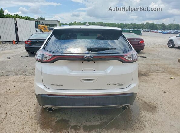 2FMPK3K94HBC34878 2017 FORD EDGE White Widok z tyłu