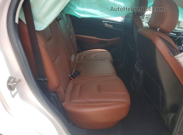 2FMPK3K94HBC34878 2017 FORD EDGE White Widok tylnych siedzeń