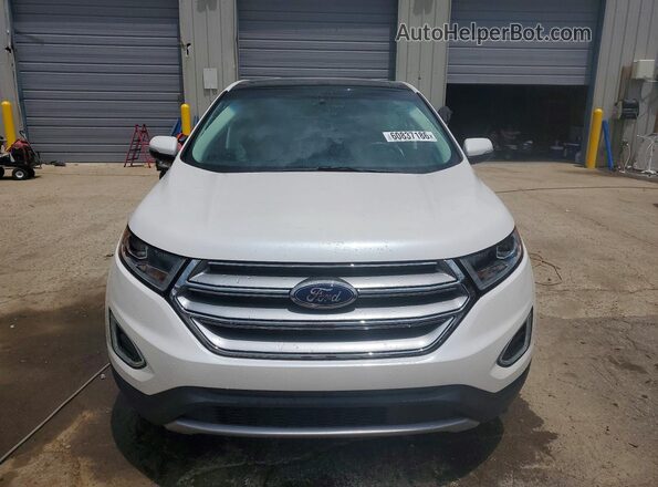 2FMPK3K94HBC34878 2017 FORD EDGE White Widok z przodu